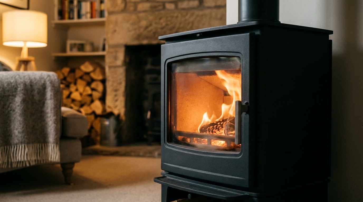 Feuer im Kaminofen